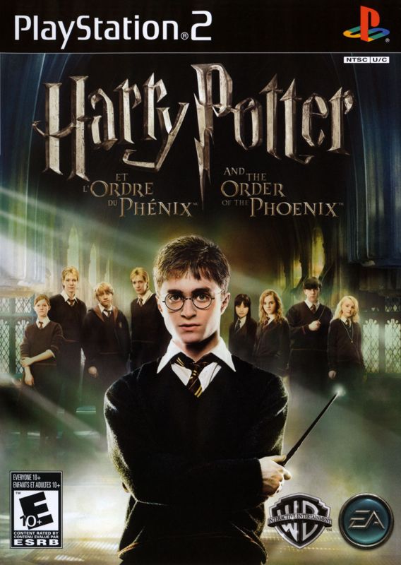 Harry Potter and the Order of the Phoenix box art for Playstation 2